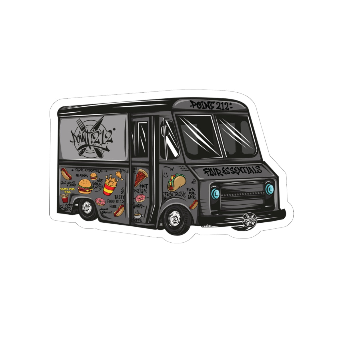 Food Truck Sticker