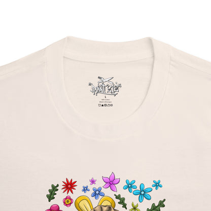 Flour Power T-Shirt - Hippie Vintage Bakery Tee