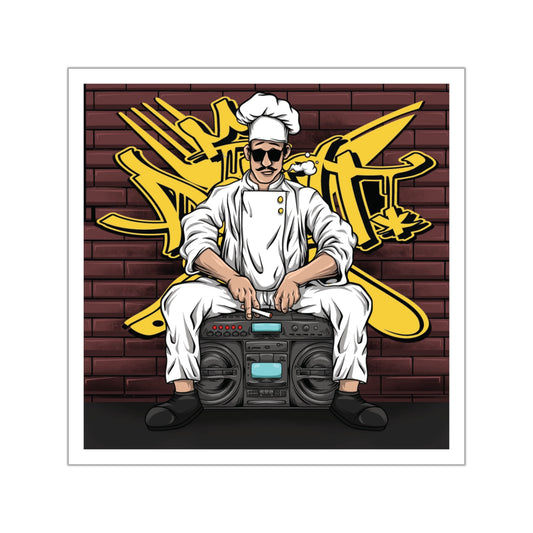 Chef on Break Stickers
