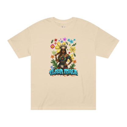 Flour Power T-Shirt - Hippie Vintage Bakery Tee