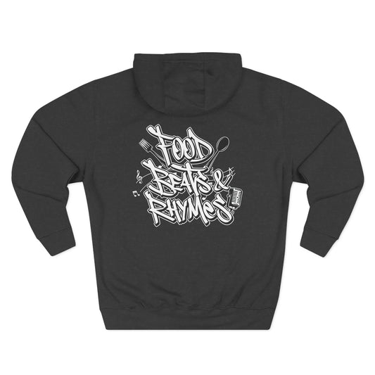 Food Beats & Rhymes Fleece Hoodie