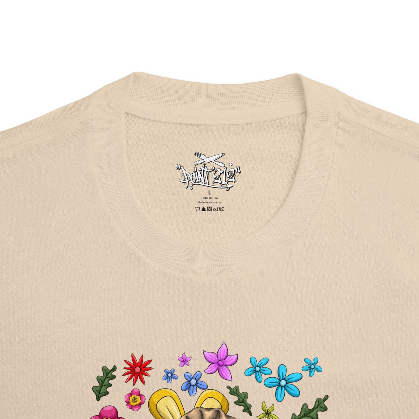 Flour Power T-Shirt - Hippie Vintage Bakery Tee