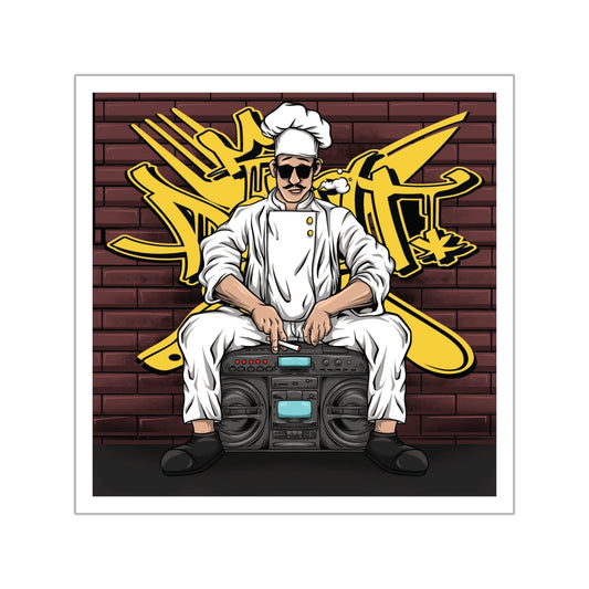 Chef on Break Stickers